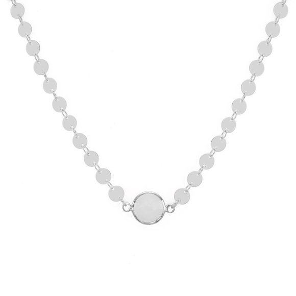 5 for $25 Crystal Pendant Choker Necklace - Picture 3 of 7